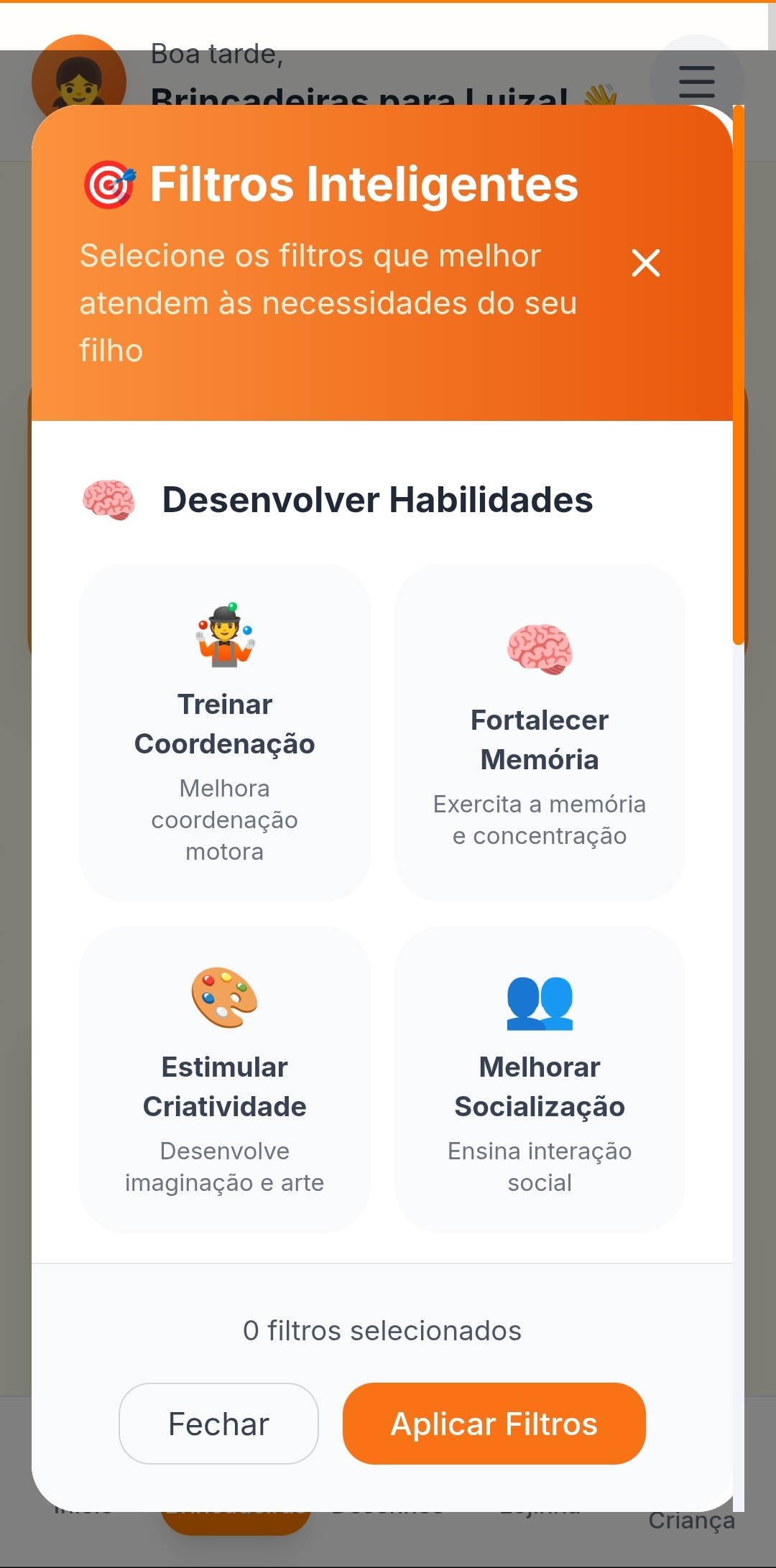 Filtros inteligentes